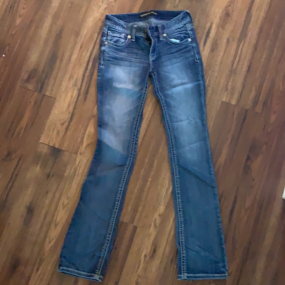 Express Barely Boot Jeans